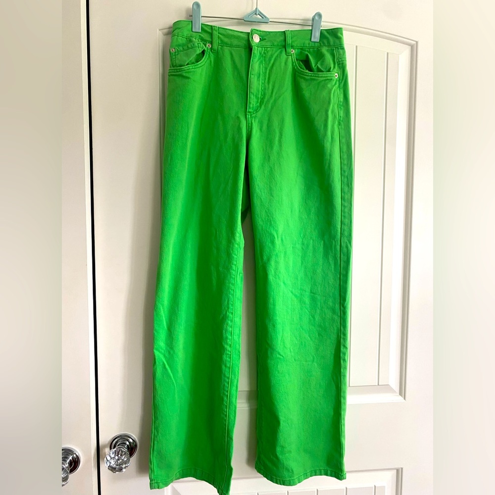 Green Garage Pants